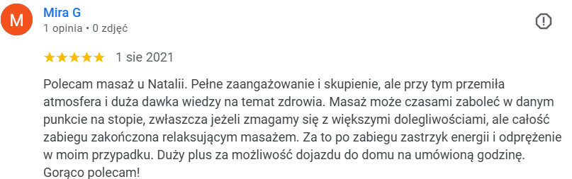 Opinia klientki