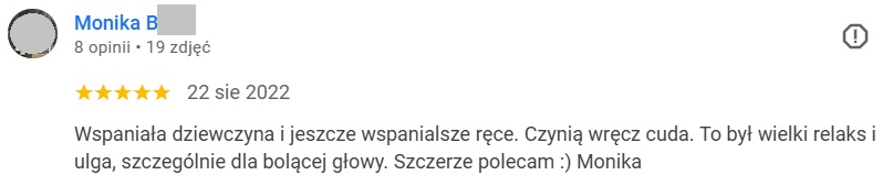 Opinia klientki
