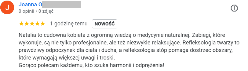 Opinia klientki