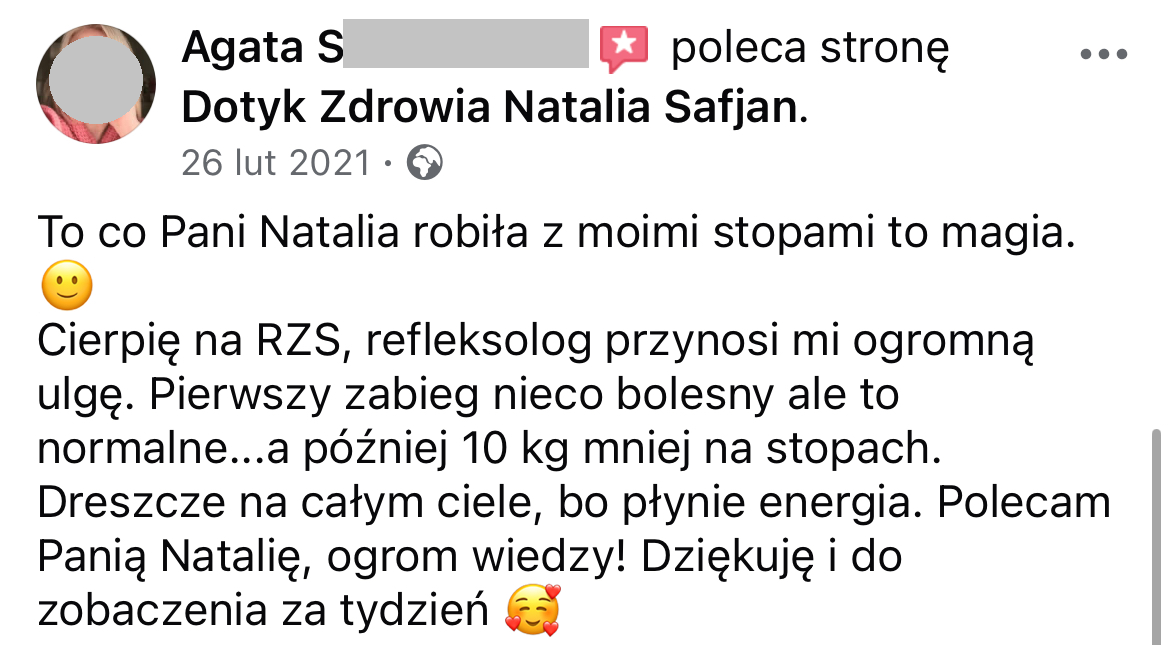Opinia klientki