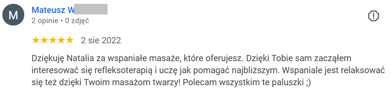 Opinia klientki