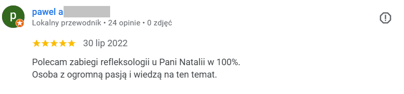 Opinia klientki