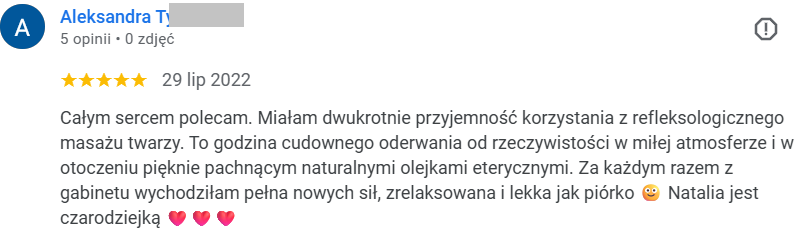 Opinia klientki
